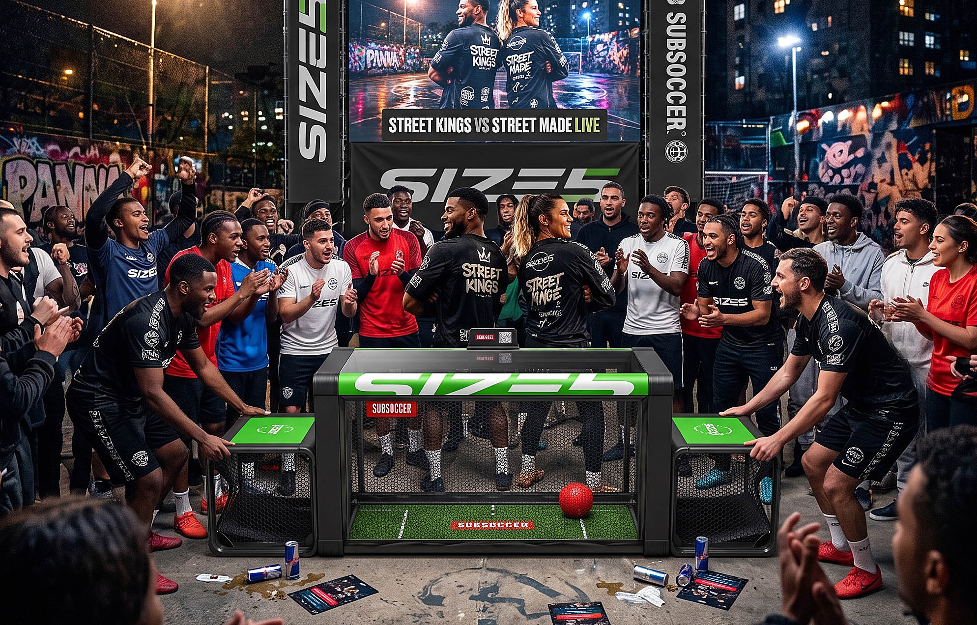 Subsoccer at a live event